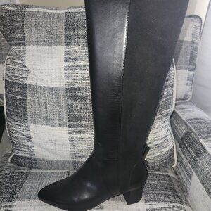 Cole Hahn New Leather and suede knee boots